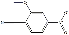 2-methoxy-4-nitrobenzonitrile Struktur