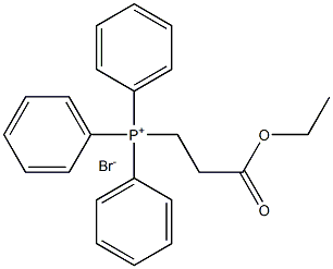 Ethoxycarbonylethyltriphenylphosphonium bromide Structure
