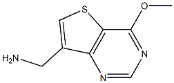 (4-METHOXYTHIENO[3,2-D]PYRIMIDIN-7-YL)METHANAMINE Structure