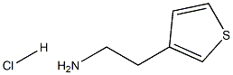 3-(2-AMINOETHYL)THIOPHENEHCL,,结构式