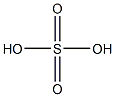 SULFURICACID,10%(V/V)SOLUTION Structure