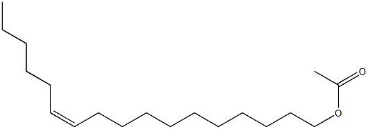 TRANS,CIS-11-HEPTADECENYL ACETATE Structure