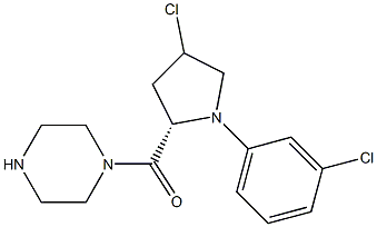 1-[(3-chlorophenyl)-4-chloropropyl]piperazin
