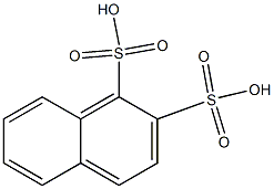 2-naphthalene disulfonic acid Structure