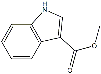 3-indoleformic acid methyl ester 化学構造式