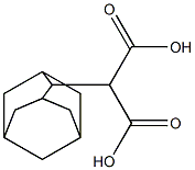 2-Adamantanemalonic acid Struktur