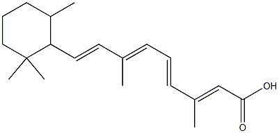(2E,4E,6E,8E)-3,7-dimethyl-9-(2,2,6-trimethylcyclohexyl)nona-2,4,6,8-tetraenoic acid|