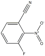 3-Fluoro-2-nitrobenzonitrile 结构式