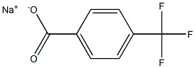 Sodium 4-(trifluoromethyl)benzoate 10% solution Structure