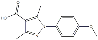  3,5-Dimethyl-1-(4-methoxyphenyl)-1H-pyrazole-4-carboxylic acid