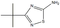 5-Amino-3-(tert-butyl)-1,2,4-thiadiazole 结构式