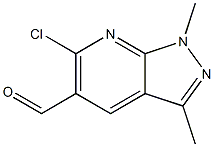 6-Chloro-1,3-dimethyl-1H-pyrazolo[3,4-b]pyridine-5-carboxaldehyde|