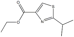 Ethyl 2-isopropyl-1,3-thiazole-4-carboxylate Struktur