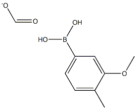 3-METHOXY-4-METHYLFORMATEPHENYLBORONIC ACID 结构式