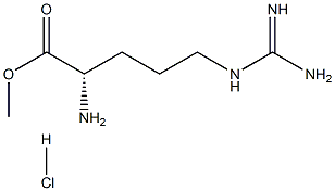 L-ARGININE METHYLESTER MONOHYDROCHLORIDE Structure