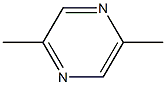 2,5-dimthylpyrazine 化学構造式