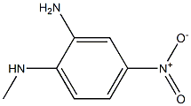 2-胺-4-硝-N-甲基苯胺, , 结构式