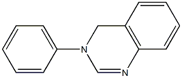 3,4-dihydro-3-phenyl-quinazoline 化学構造式