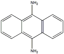 9,10-anthradiamine 化学構造式