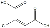 氯順丁烯二酸, , 结构式
