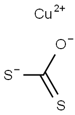 cupric xanthogenate Structure