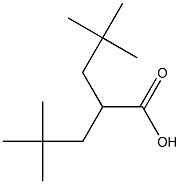 二新戊基乙酸,,结构式