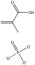 Phosphate methacrylate Struktur