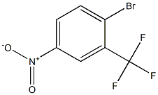 4-Nitro-2-(Trifluoromethyl)Bromobenzene 化学構造式