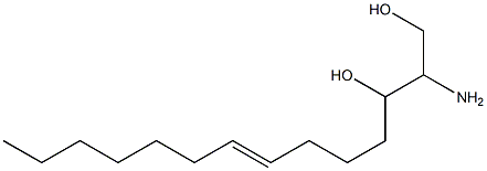 2-aminotetradec-7-ene-1,3-diol Structure