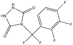 4-pentafluorobenzyl-1,2,4-triazoline-3,5-dione 结构式