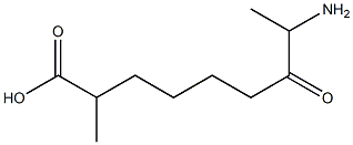 8-amino-2-methyl-7-oxononanoic acid