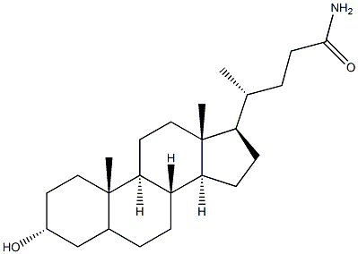 lithocholamide 结构式