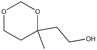 4-methyl-4-hydroxyethyl-1,3-dioxane 化学構造式