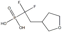 1,1-difluoro-2-(tetrahydro-3-furanyl)ethylphosphonic acid|