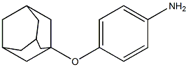 4-(1-adamantyloxy)aniline Structure