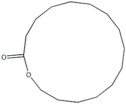 1,15-PENTADECANOLACTONE Structure