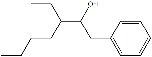 2-HEPTANOL,1-PHENYL-3-ETHYL- 化学構造式