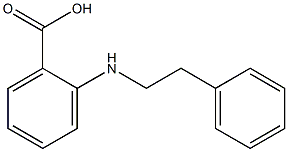 N-BETA-PHENYLETHYLANTHRANILICACID 结构式