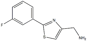 [2-(3-Fluorophenyl)thiazol-4-yl]methylamine