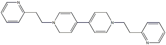 1,1'-Bis-(2-pyridin-2-yl-ethyl)-[4,4']bipyridinyl 化学構造式