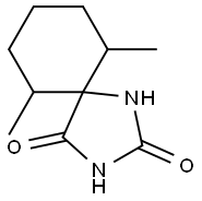 6,10-DIMETHYL-1,3-DIAZASPIRO[4.5]DECANE-2,4-DIONE Structure