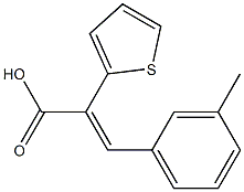 3-(3-METHYLPHENYL)-2-THIEN-2-YLACRYLIC ACID