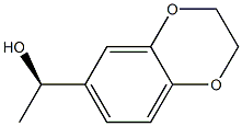 (1R)-1-(2,3-DIHYDRO-1,4-BENZODIOXIN-6-YL)ETHANOL Structure