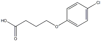 4-(P-CHLOROPHENOXY)BUTYRIC ACID 95%,,结构式
