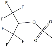 1,1,1,3,3,3-HEXAFLUORO-2-PROPYL MESYLATE 95% Struktur