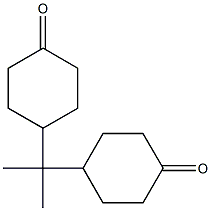 2,2-BIS(4-OXOCYCLOHEXYL)PROPANE 95+% Struktur