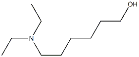 6-DIETHYLAMINO HEXANOL-1 95% 结构式