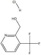 (3-TRIFLUOROMETHYL-PYRIDIN-2-YL) METHANOL HYDROCHLORIDE,,结构式