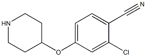 2-CHLORO-4-(4-PIPERIDINYLOXY)BENZONITRILE