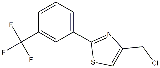 4-(CHLOROMETHYL)-2-[3-(TRIFLUOROMETHYL)PHENYL]-1,3-THIAZOLE|